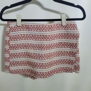 BCBGeneration Sz 0 Aztec Print Skort